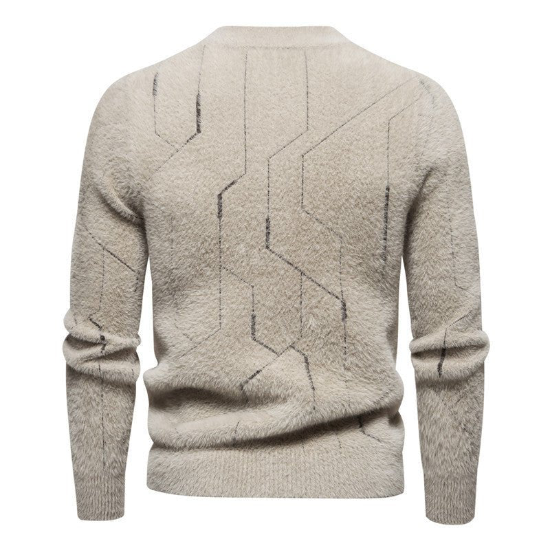 Men's Autumn And Winter Round Neck Sweater - PratSN