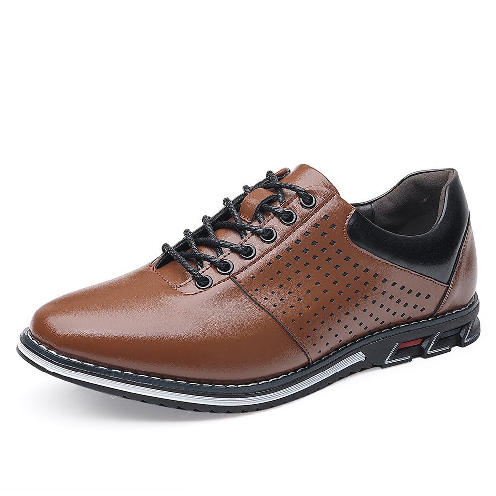 Men's Autumn New British Style Casual Leather Shoes - PratSN