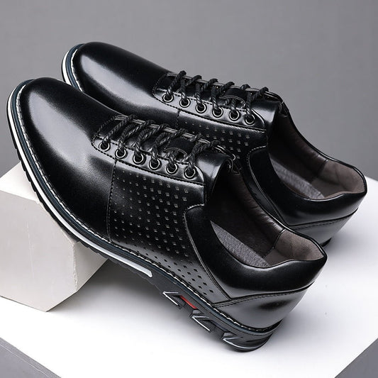 Men's Autumn New British Style Casual Leather Shoes - PratSN