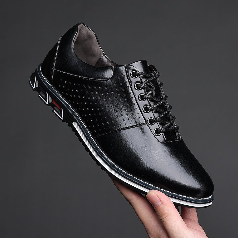 Men's Autumn New British Style Casual Leather Shoes - PratSN