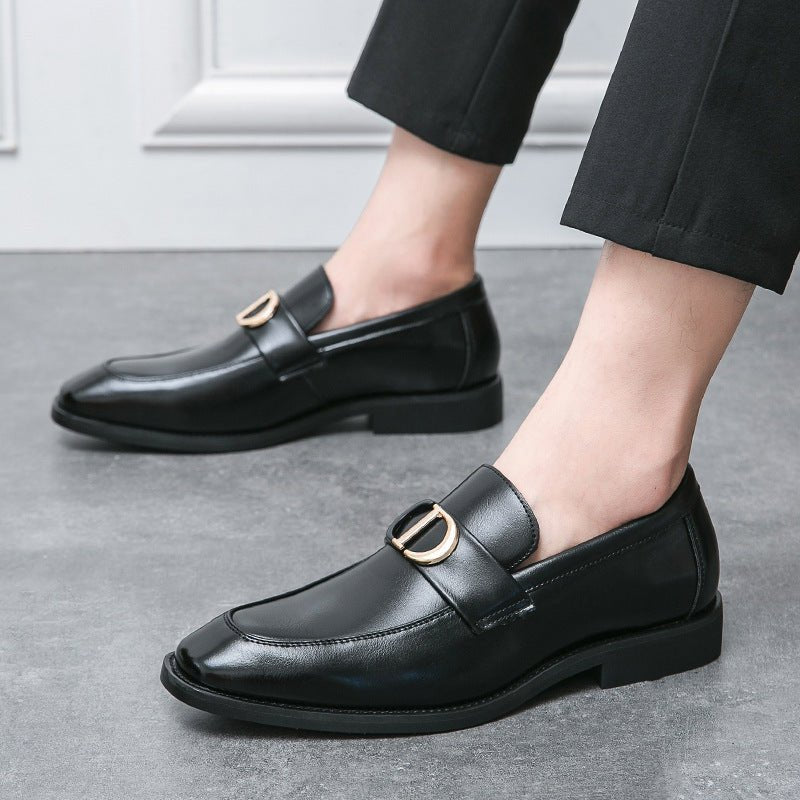 Men's British Wild Slip On Leather Shoes - PratSN
