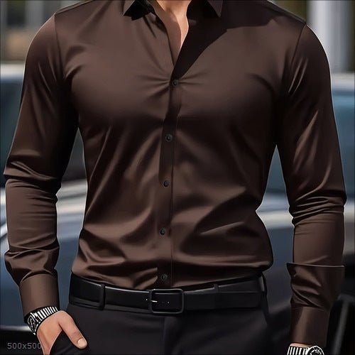 Men's Casual Breathable, Quick - Drying Resort Shirt - PratSN