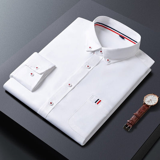 Mens Casual Shirt Fashion Business Dress Shirts Men Clothes - PratSN