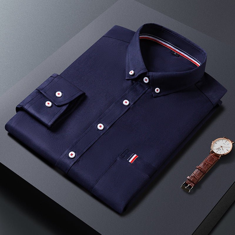 Mens Casual Shirt Fashion Business Dress Shirts Men Clothes - PratSN