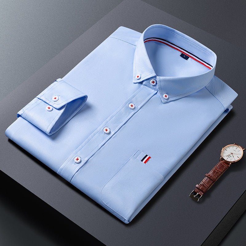 Mens Casual Shirt Fashion Business Dress Shirts Men Clothes - PratSN