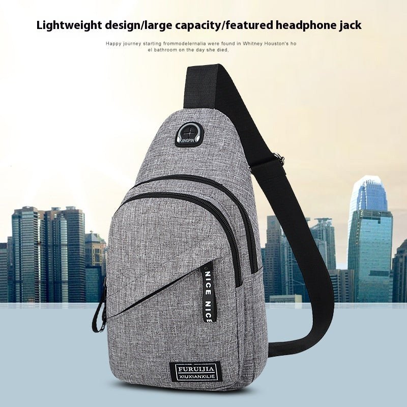 Men's Casual Shoulder Bag - PratSN