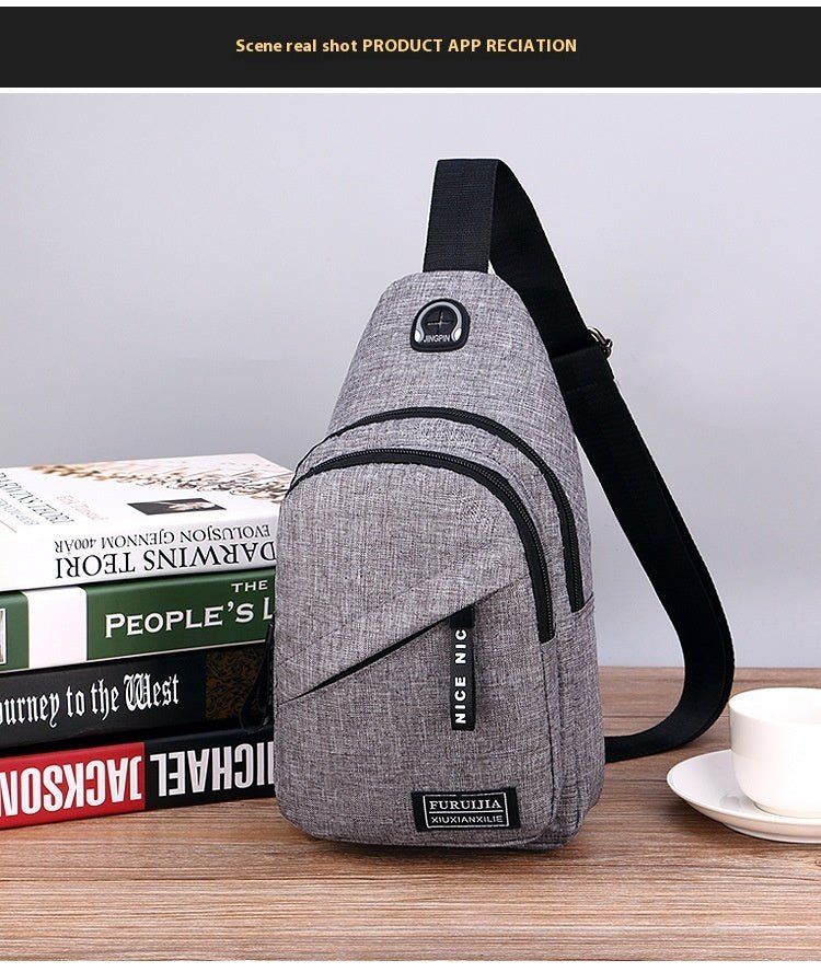 Men's Casual Shoulder Bag - PratSN