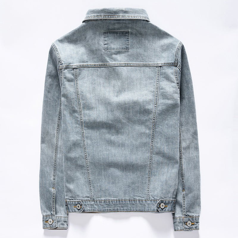 Men's Casual Versatile Denim Jacket Top - PratSN