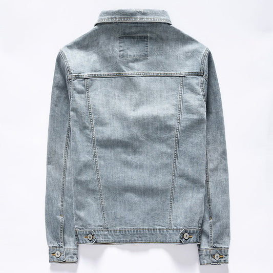Men's Casual Versatile Denim Jacket Top - PratSN