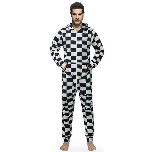 Men's Check jumpsuit - PratSN