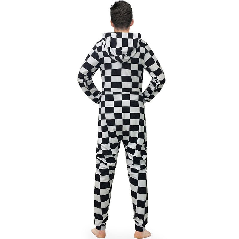Men's Check jumpsuit - PratSN