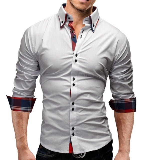 Men's Classic Slim Shirt - PratSN