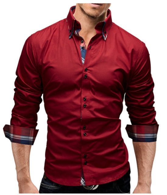 Men's Classic Slim Shirt - PratSN