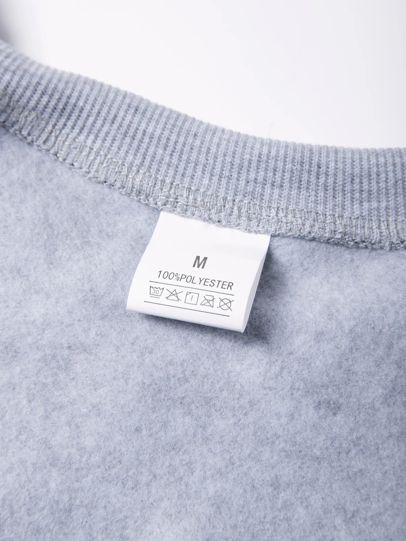 Men's Crew Neck Sweatshirts Solid Color Sweatwear Spring Outdoor Casual Daily Long Sleeve Pullover Hoodie Man Sportswear - PratSN