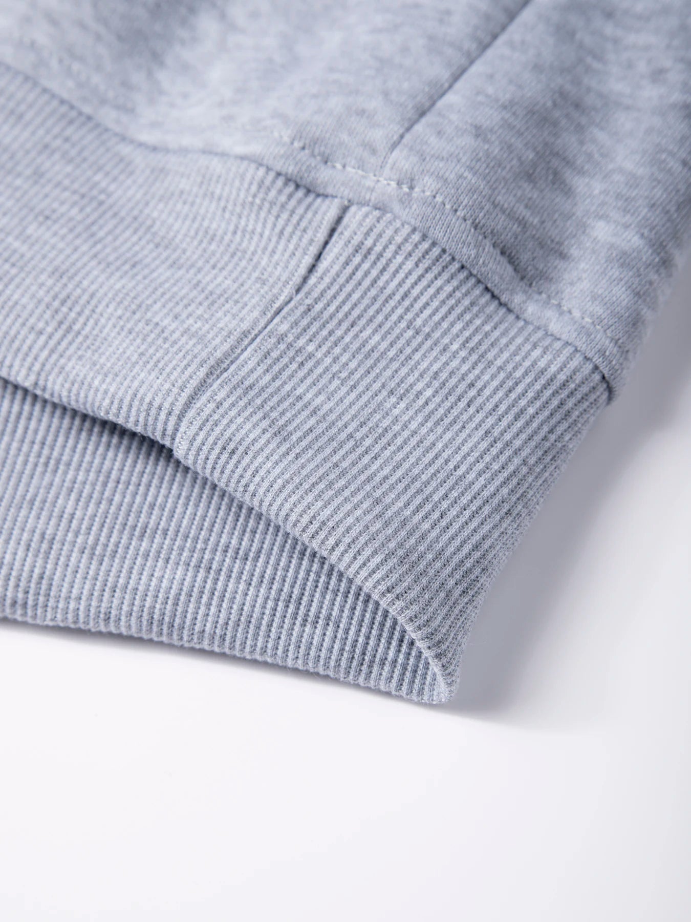 Men's Crew Neck Sweatshirts Solid Color Sweatwear Spring Outdoor Casual Daily Long Sleeve Pullover Hoodie Man Sportswear - PratSN