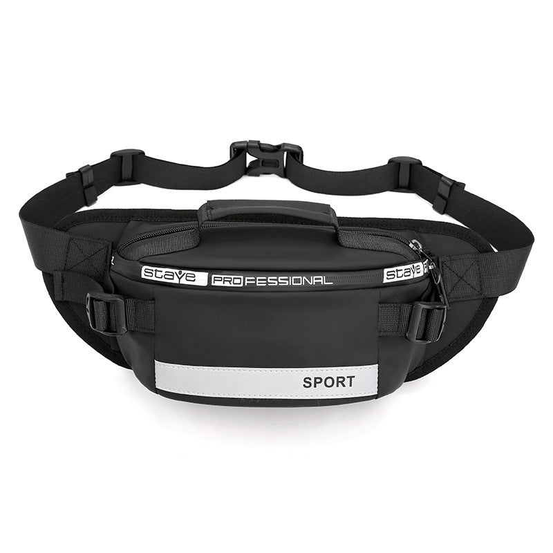 Men's Crossbody Bag Reflective Waist Bags Bag Pack For Travel Walking Running Hiking Cycling - PratSN