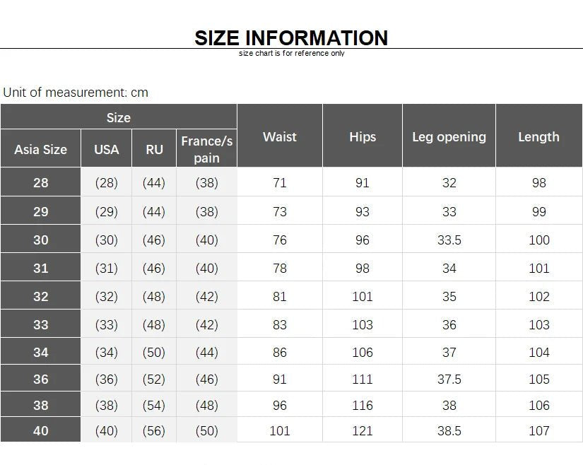Men's Fashion Slim Jeans Casual Pants Stretch Brand Clothing Straight Trousers Classic Solid Color Business Denim Pants - PratSN