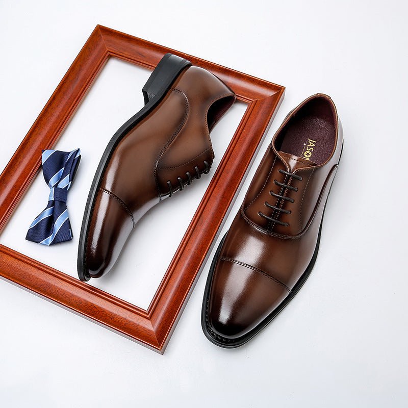 Men's Formal Leather Shoes Men's Business - PratSN