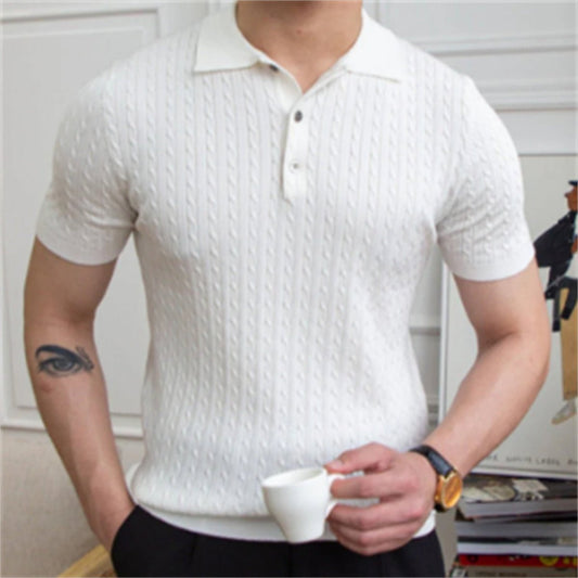 Men's Four - way Stretch Polo Shirt - PratSN