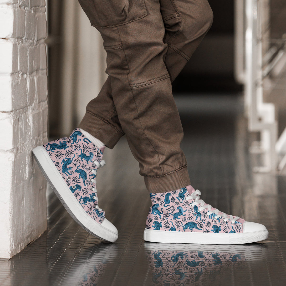 Men’s high top canvas shoes - PratSN