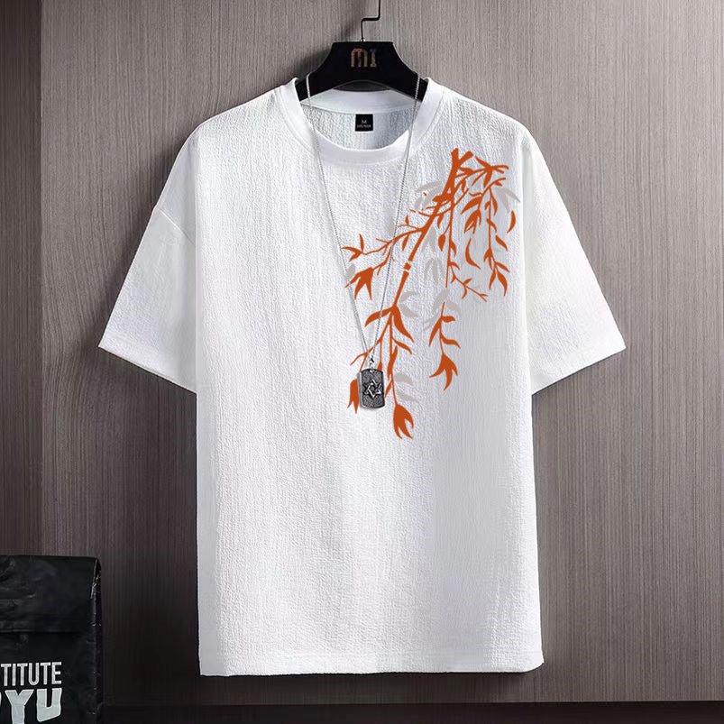 Men's Ice Silk Short Sleeve T-shirt - PratSN