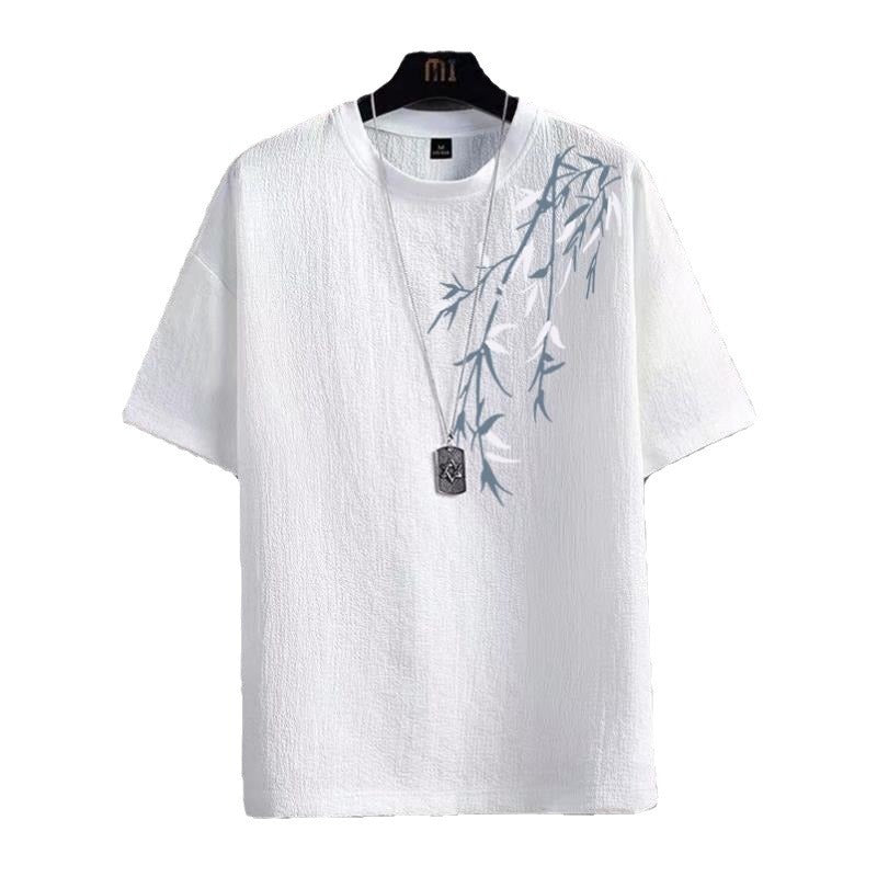 Men's Ice Silk Short Sleeve T-shirt - PratSN