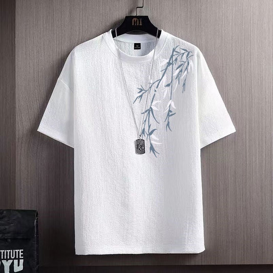 Men's Ice Silk Short Sleeve T-shirt - PratSN