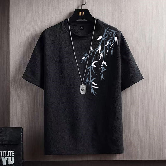 Men's Ice Silk Short Sleeve T-shirt - PratSN