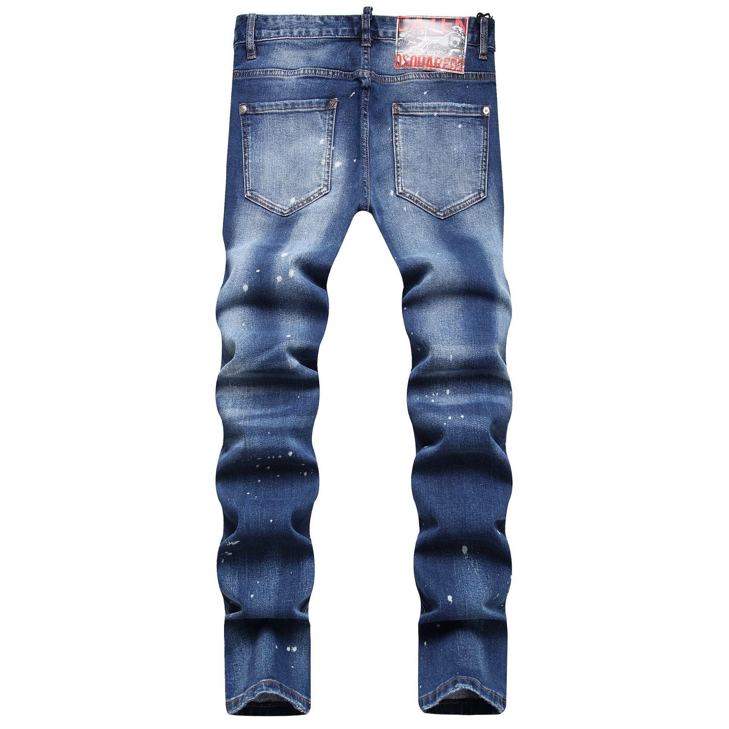 Men's Jeans Ripped Fashion Ornaments Trend - PratSN