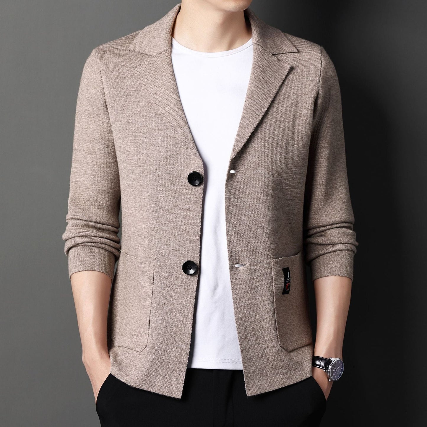 Men's Knit Cardigan Suit - PratSN