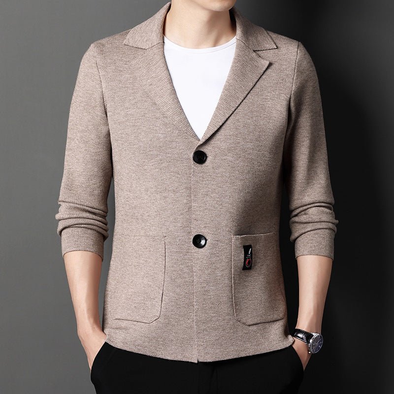 Men's Knit Cardigan Suit - PratSN