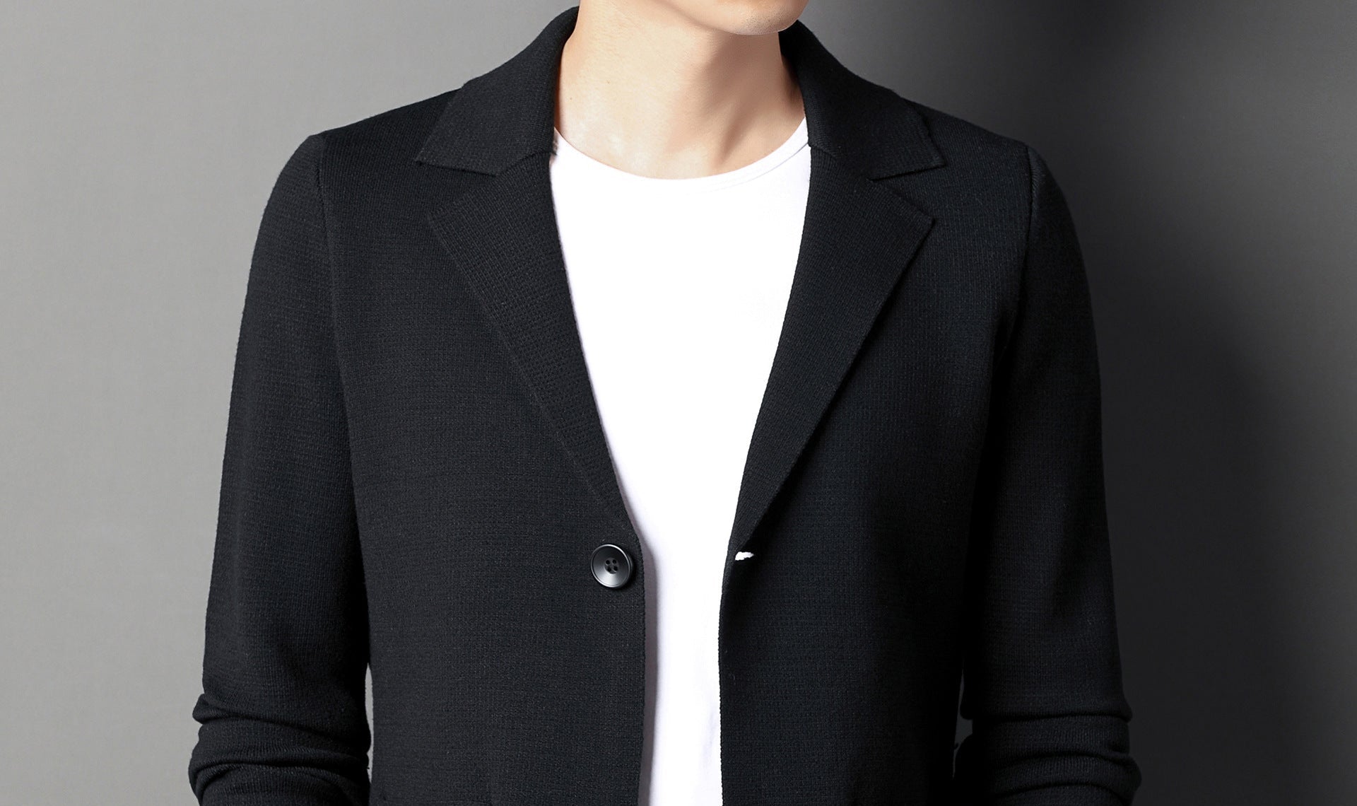 Men's Knit Cardigan Suit - PratSN