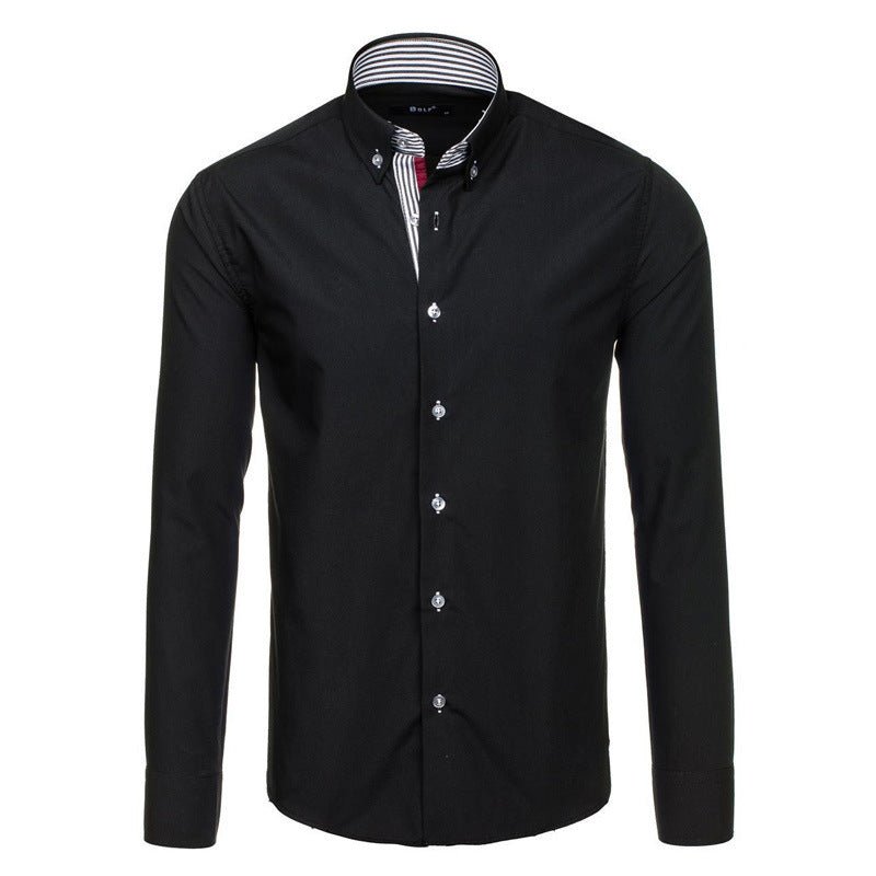 Men's Long - sleeved Shirt Fashion - PratSN