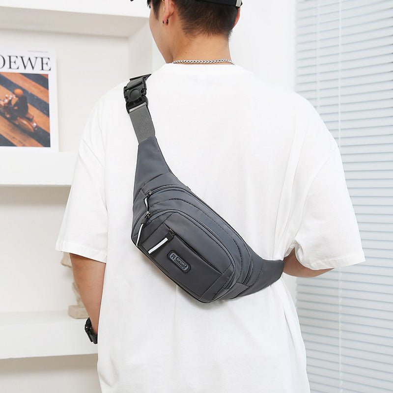 Men's Multifunctional Waist Bag Wear - resistant Waterproof Crossbody Bags - PratSN