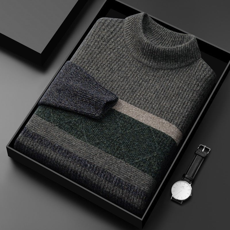 Men's New All - matching Woolen Sweater - PratSN