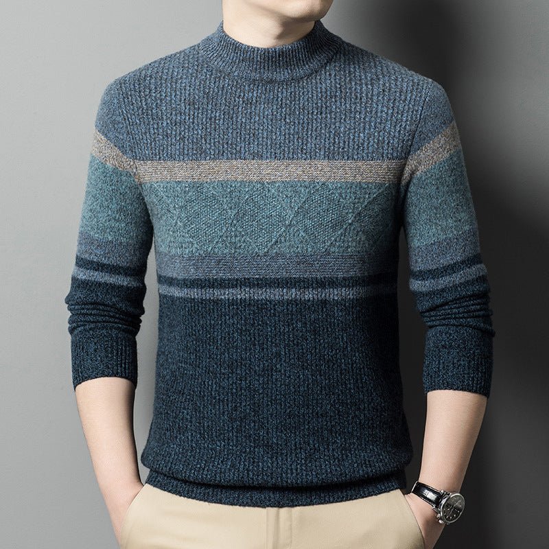 Men's New All - matching Woolen Sweater - PratSN
