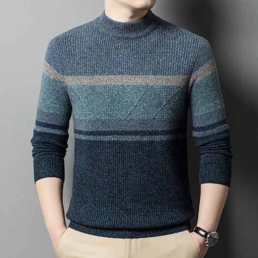 Men's New All - matching Woolen Sweater - PratSN