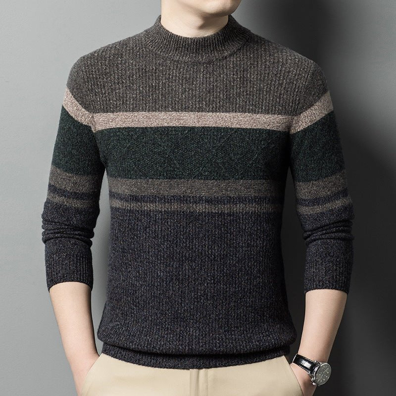 Men's New All - matching Woolen Sweater - PratSN
