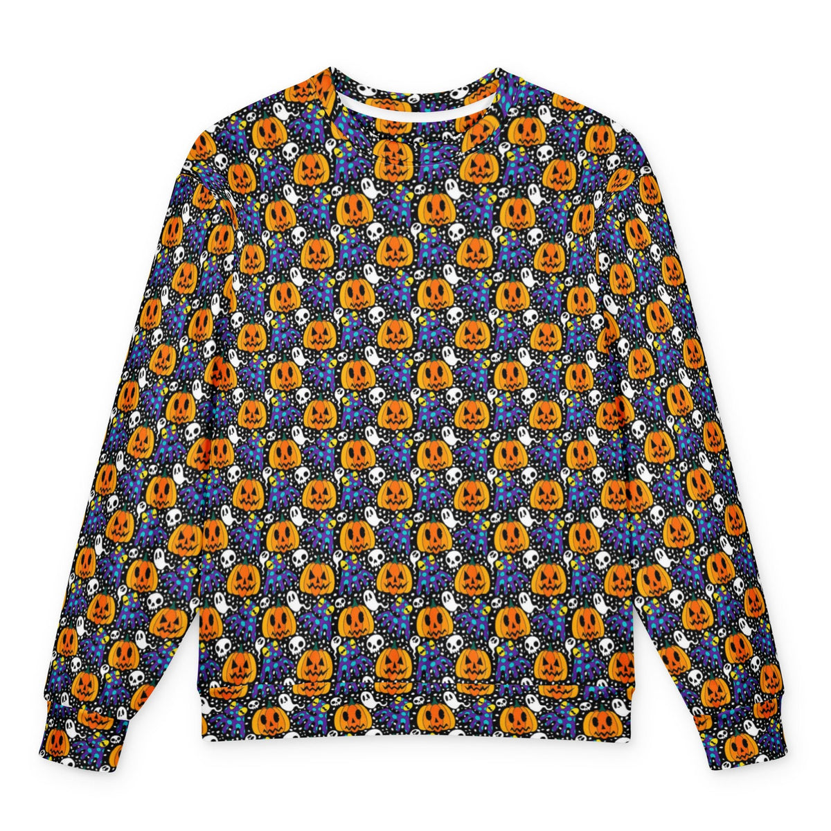 Men's Oversized cotton sweatshirt Halloween Sweatshirt - PratSN