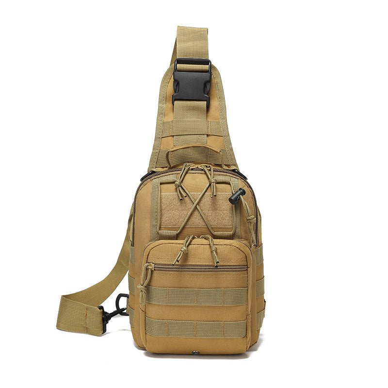 Men's Oxford Cloth Cycling Bag Outdoor Sports Small Chest Pannier Bag - PratSN