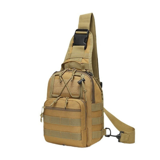 Men's Oxford Cloth Cycling Bag Outdoor Sports Small Chest Pannier Bag - PratSN