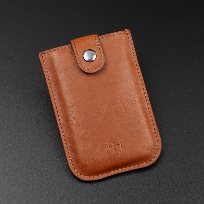 Men's Pull - Out Multi - Card Slot Credit Card Bank Card Holder Id Card Case - PratSN