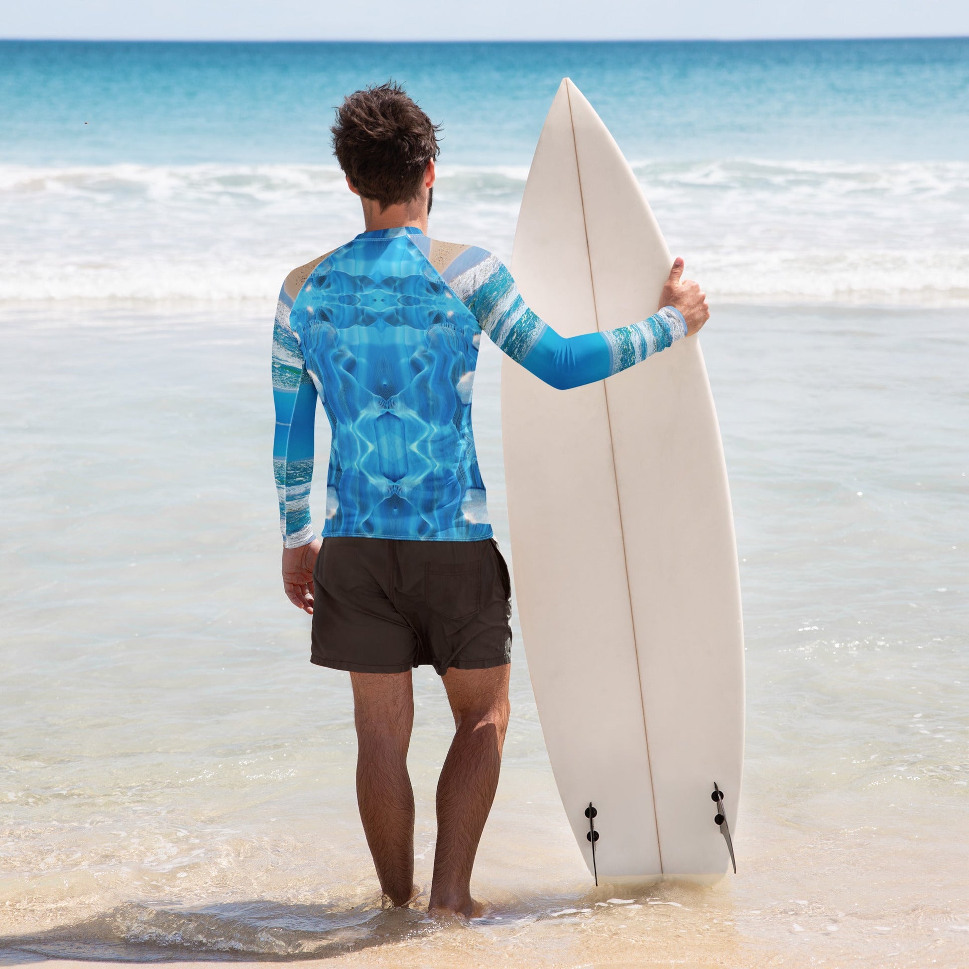 Men's Rash Guard | Men's Long Sleeve UPF 50+ Quick - Dry Shirt - PratSN