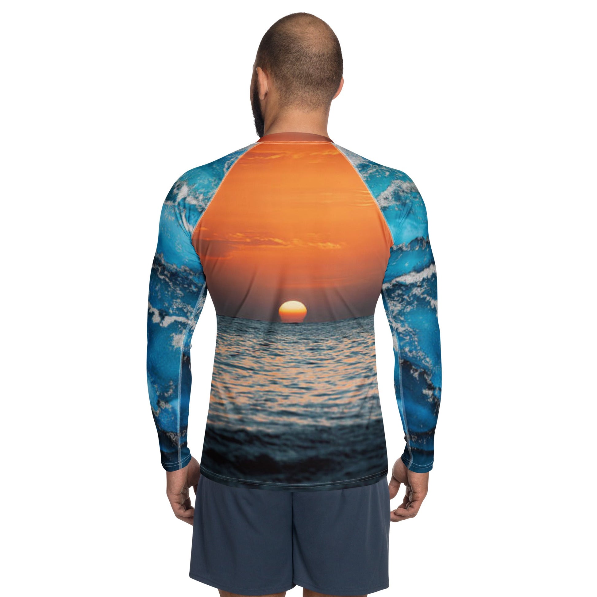 Men's Rash Guard | Men's Long Sleeve UPF 50+ Quick - Dry Shirt - PratSN