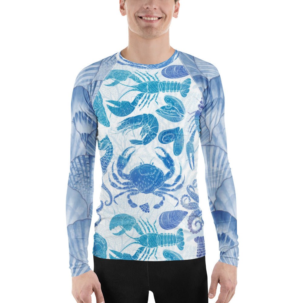 Men's Rash Guard | Men's Long Sleeve UPF 50+ Quick - Dry Shirt - PratSN