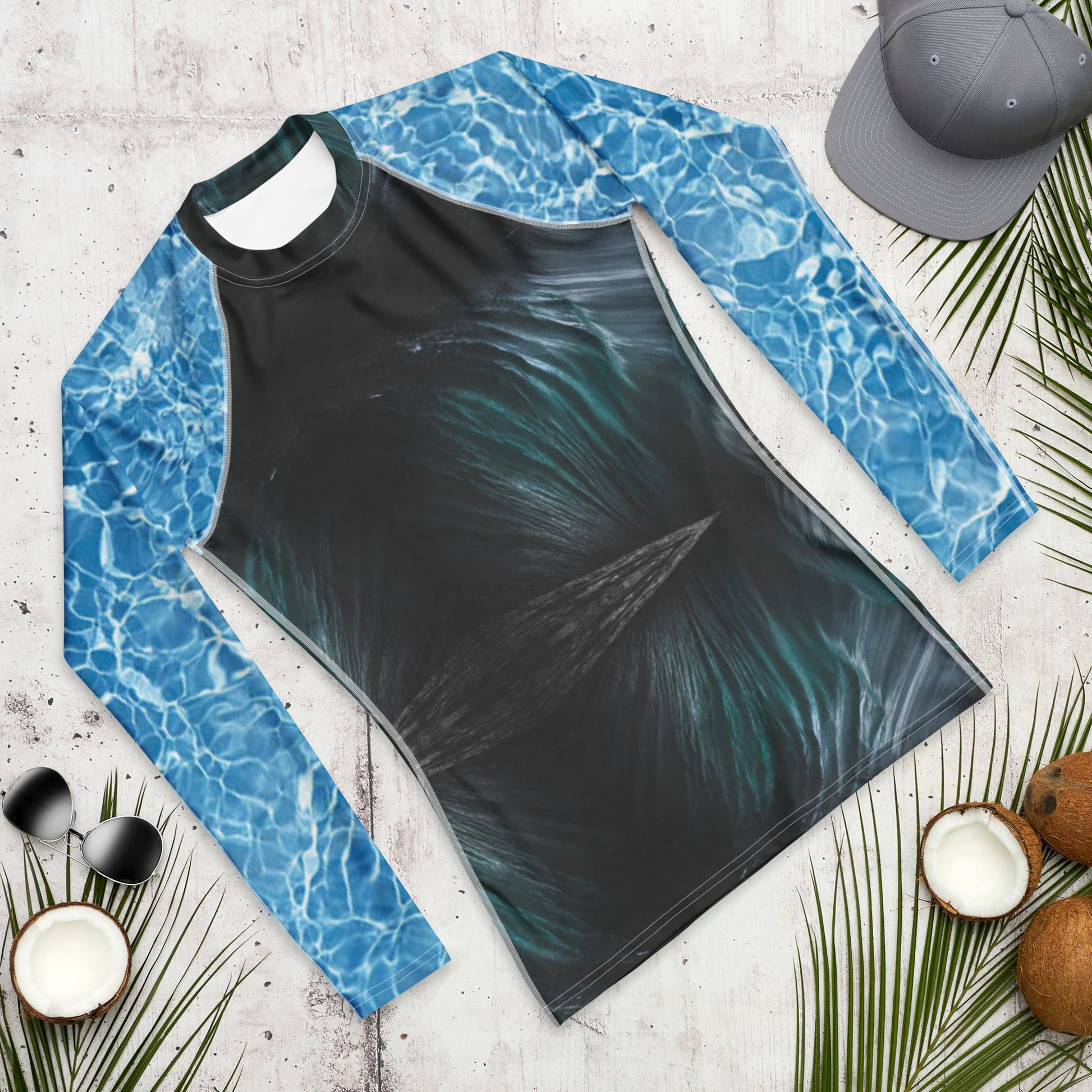 Men's Rash Guard | Men's Long Sleeve UPF 50+ Quick - Dry Shirt - PratSN