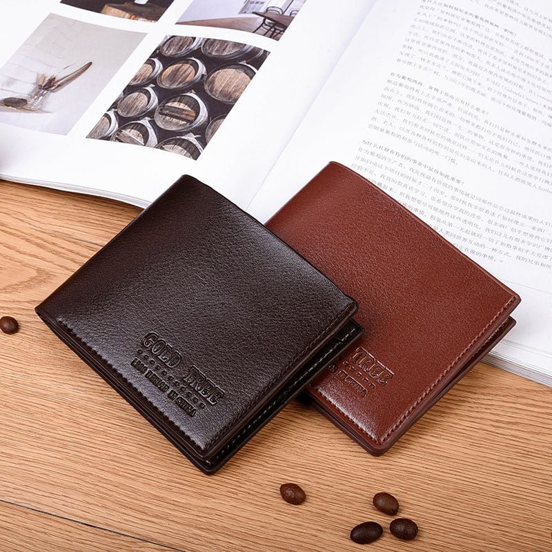 Men's Short Wallet Card Holder Change Cash Organizer Card Holder - PratSN