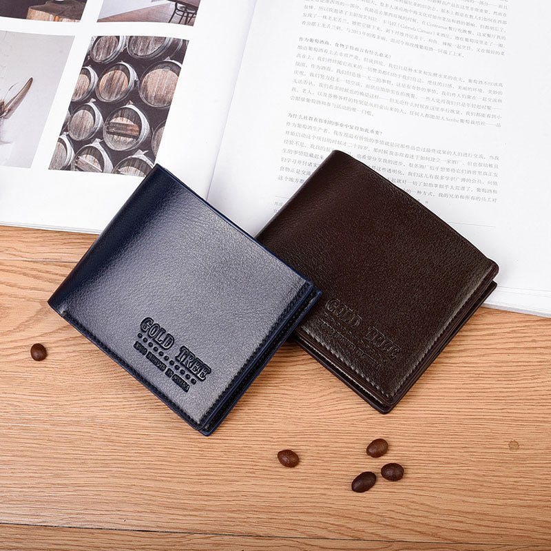 Men's Short Wallet Card Holder Change Cash Organizer Card Holder - PratSN