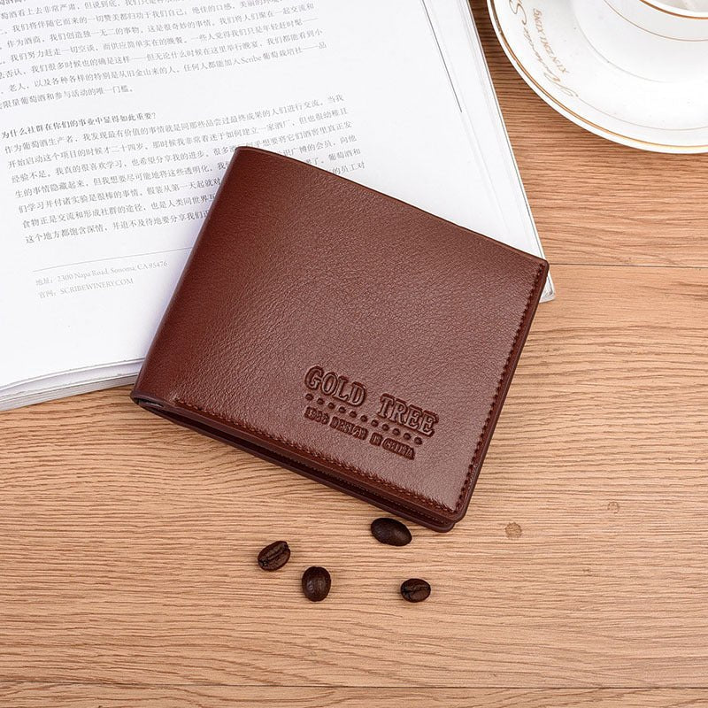 Men's Short Wallet Card Holder Change Cash Organizer Card Holder - PratSN
