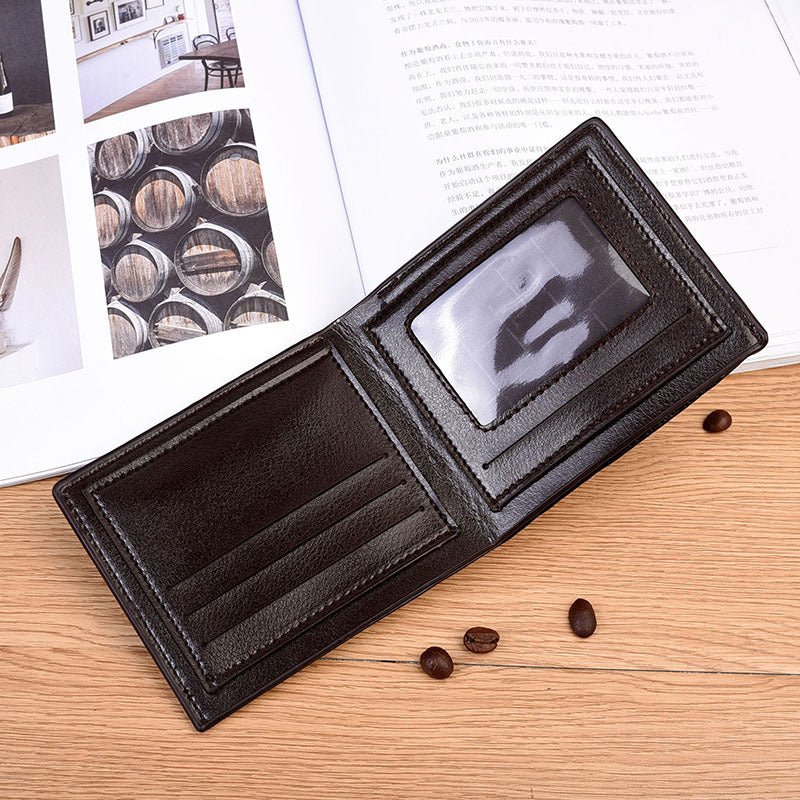 Men's Short Wallet Card Holder Change Cash Organizer Card Holder - PratSN